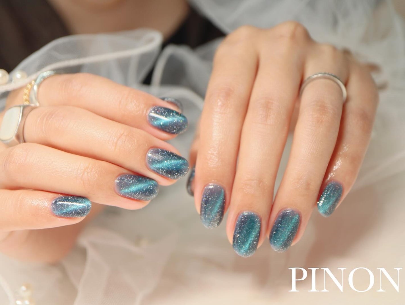 Magnety gel/emena/ジェルネイルを使ったクチコミ(2枚目)