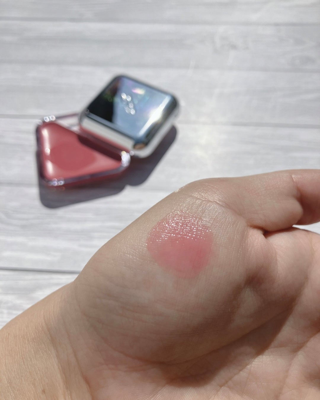 エッセンシャル リップチーク タップ/CLIO/ジェル・クリームチークを使ったクチコミ(3枚目)