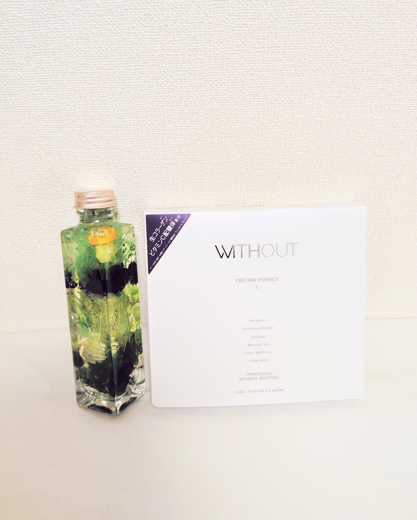 ウィズアウト プレケアエッセンス C/WITHOUT/美容液を使ったクチコミ（2枚目）