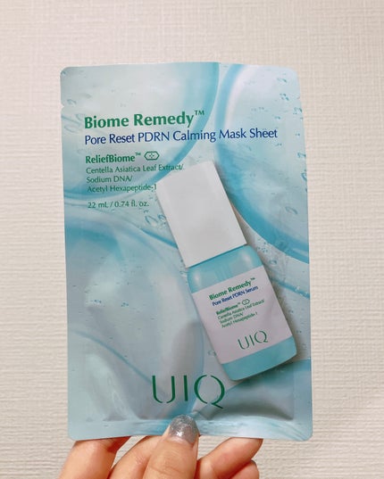 バイオームレメディアクネクレンジングフォーム/UIQ/洗顔フォームを使ったクチコミ(4枚目)