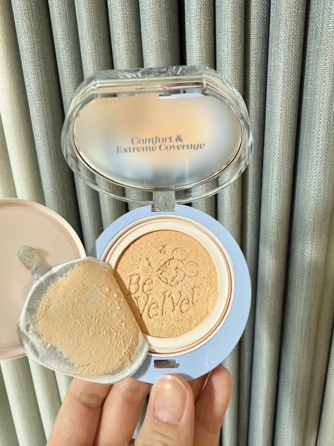 ビーベルベットカバークッション/espoir/クッションファンデーションを使ったクチコミ(5枚目)