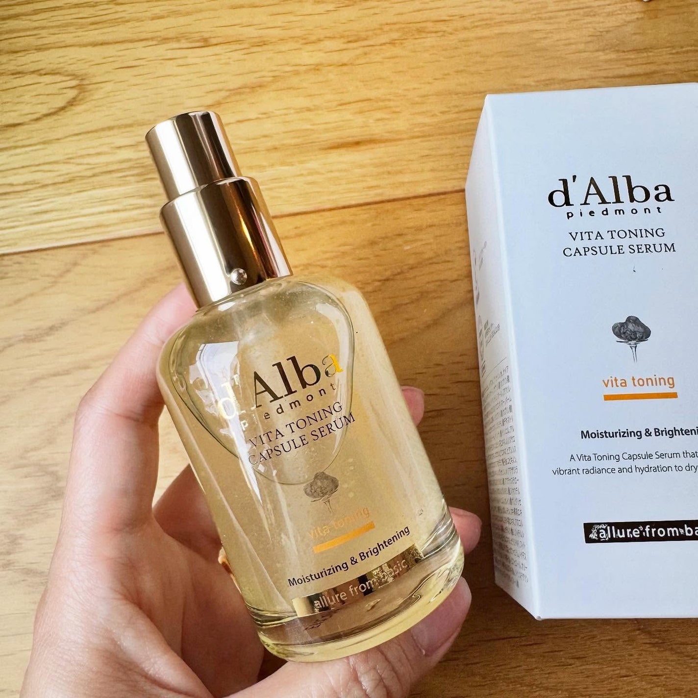 ビタトーニングセラムトナー/ダルバ/化粧水を使ったクチコミ(6枚目)