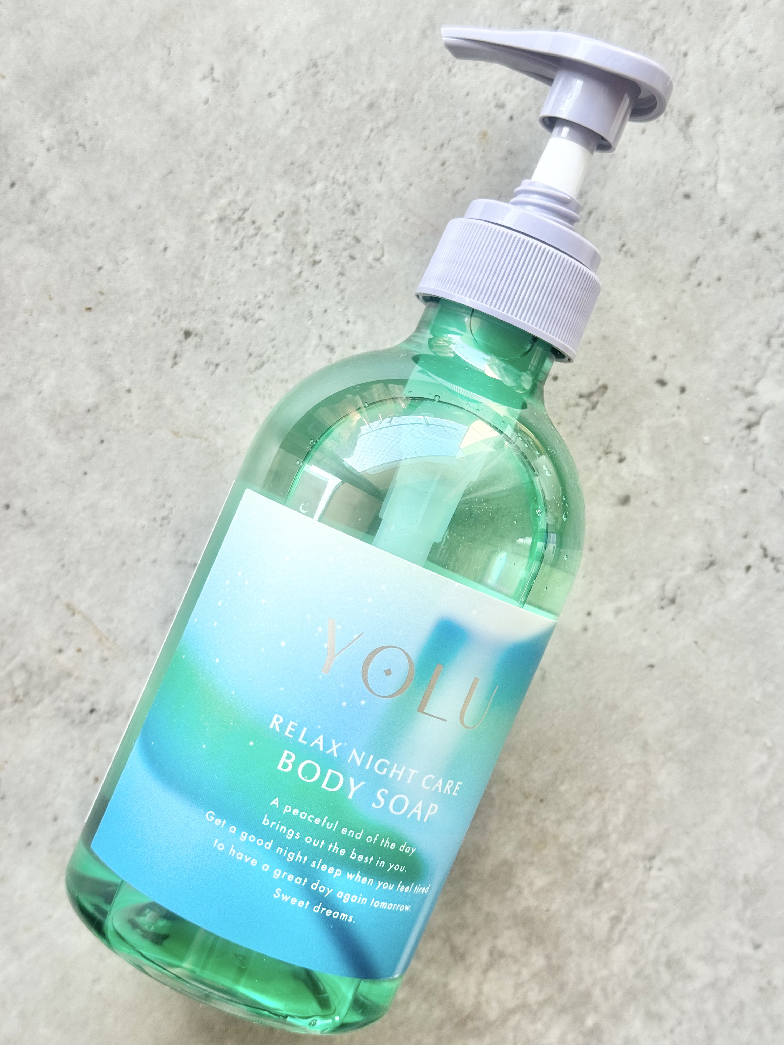 YOLU ヨル　モクテル　リラックスナイトケアボディソープのクチコミ「5/28に夏限定発売された
YOLUヨル　モクテルナイトシリーズ🍹

夏の夜とカクテルグラスを.....」（1枚目）