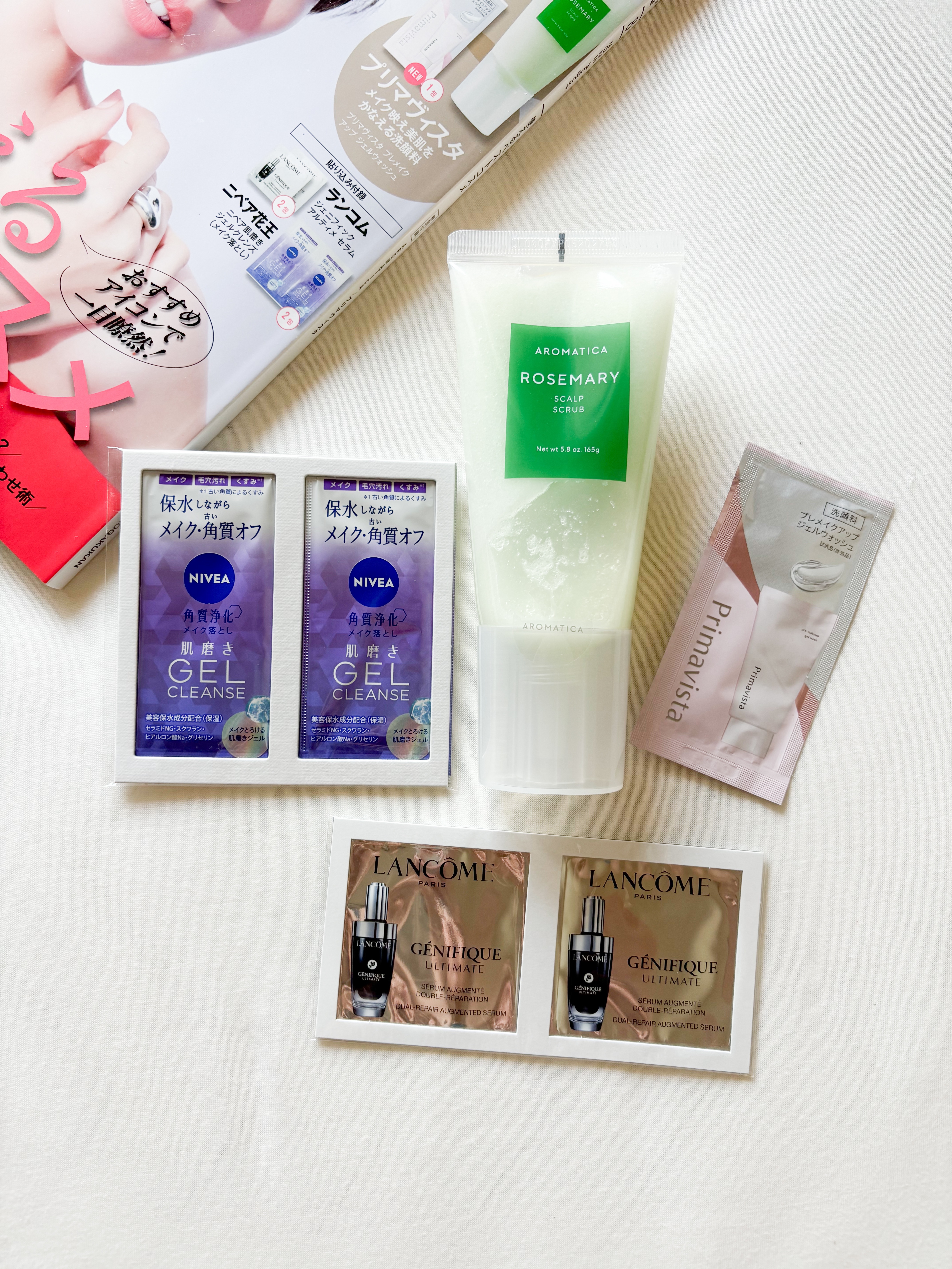 ローズマリー スカルプ スクラブ/AROMATICA/ヘッドスクラブを使ったクチコミ（2枚目）