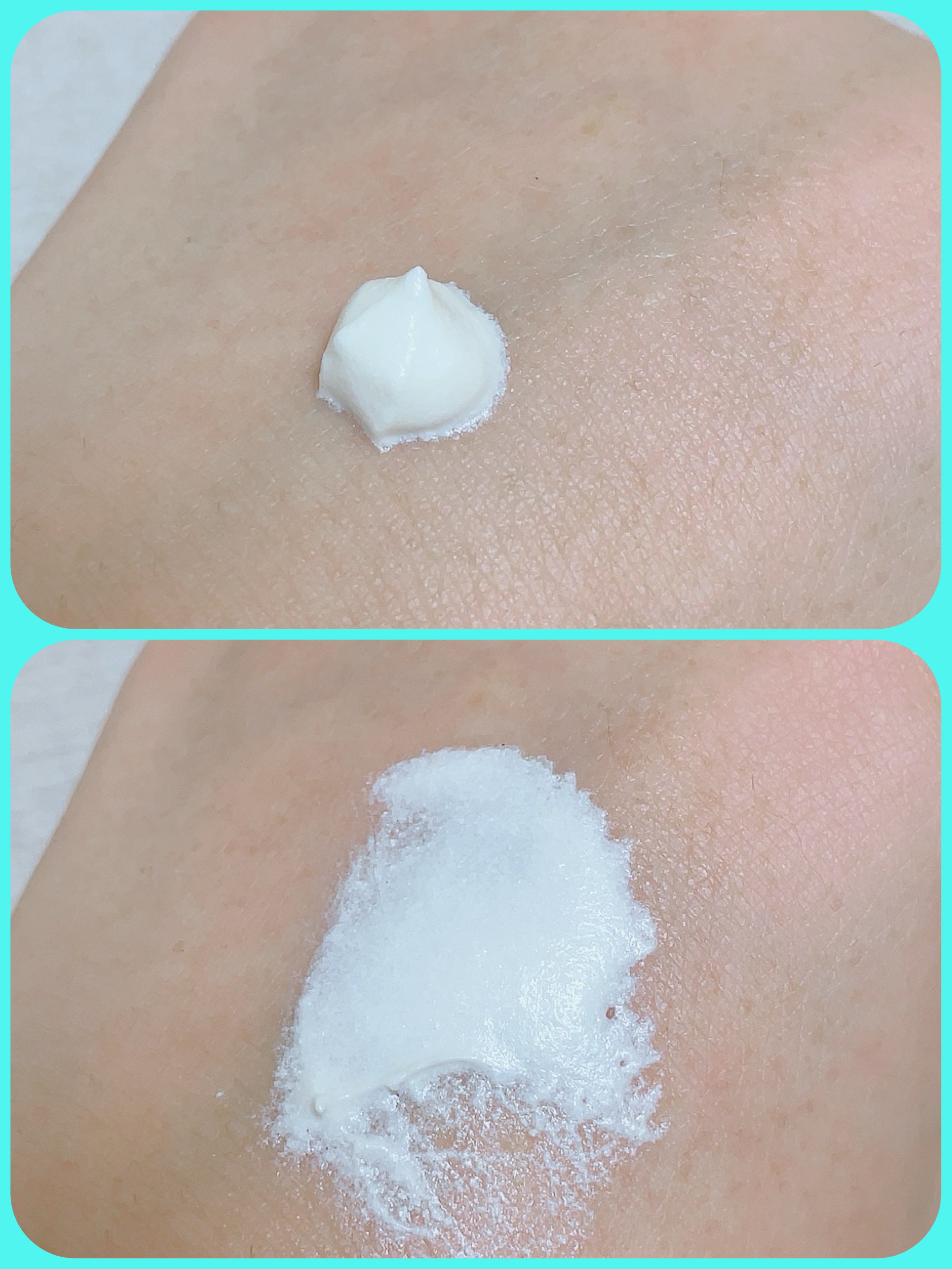 アクアリッチ エアリーホールドクリーム（呼吸感ベールUV）/ビオレ/日焼け止めクリームを使ったクチコミ（3枚目）