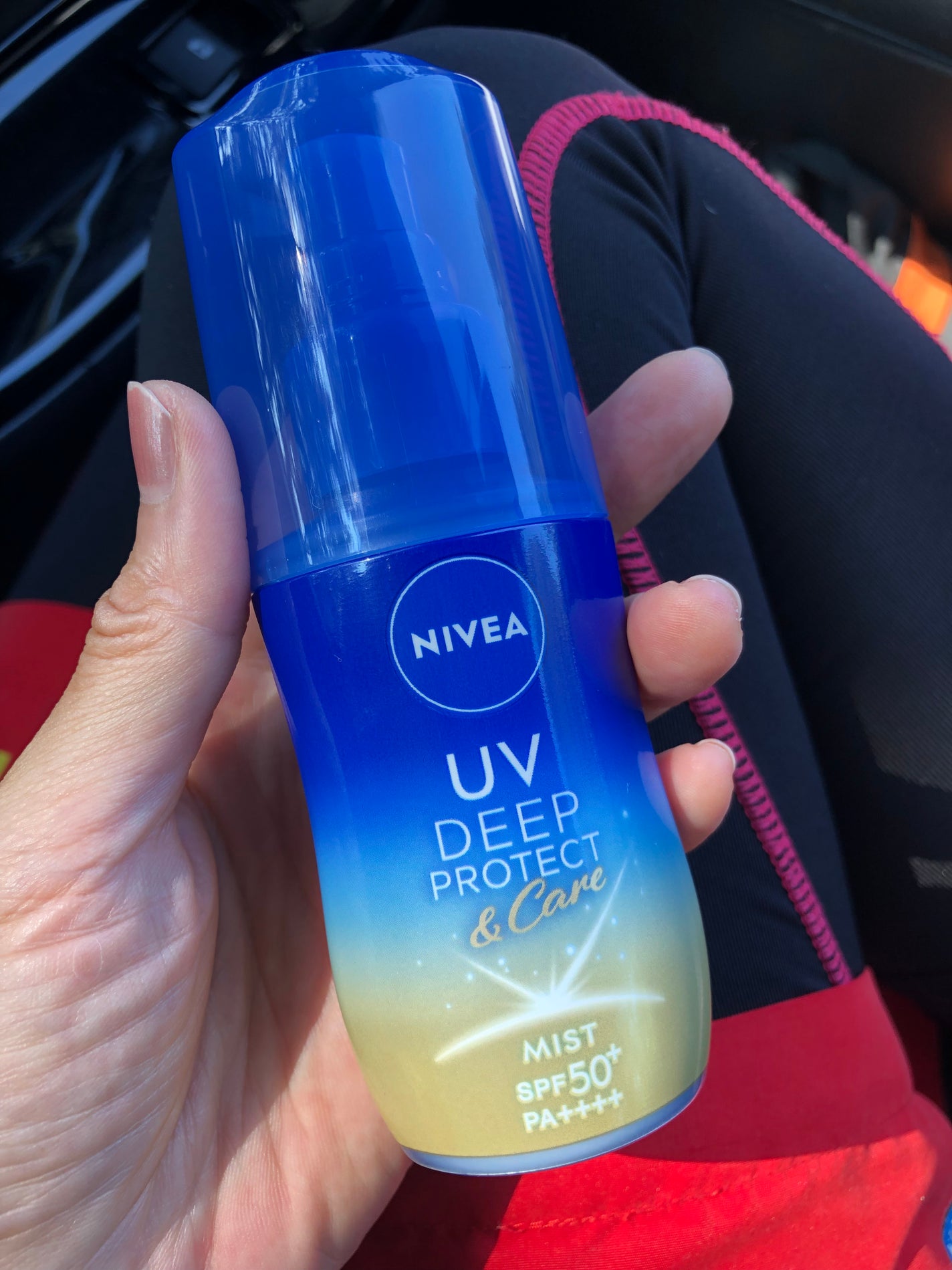 ニベアUV ディーププロテクト&ケア ミルクミスト/ニベア/日焼け止めミスト・スプレーを使ったクチコミ(1枚目)