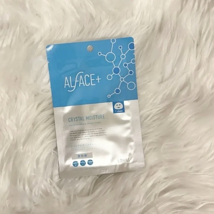 クリスタルモイスチャー アクアモイスチャー シートマスク 1枚/ALFACE+/シートマスク・パックを使ったクチコミ（1枚目）