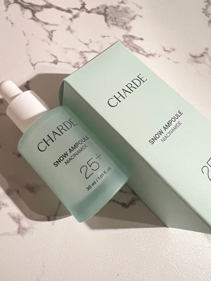 スノーアンプル/CHARDE/美容液を使ったクチコミ(1枚目)