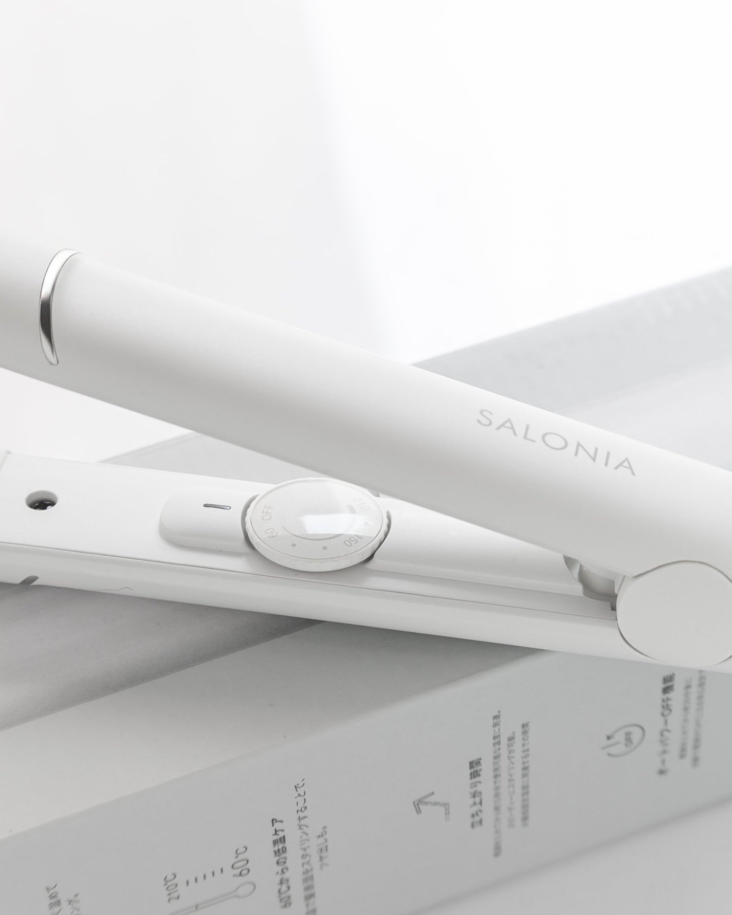 グロッシーケア ストレートヘアアイロン/SALONIA/ストレートアイロンを使ったクチコミ(2枚目)