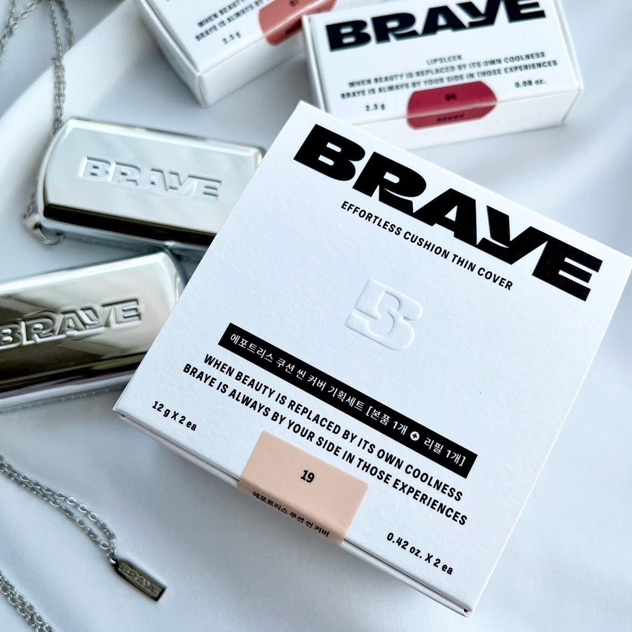 BRAYE EFFORTLESS CUSHION (3 COLORS)/BRAYE/クッションファンデーションを使ったクチコミ(7枚目)