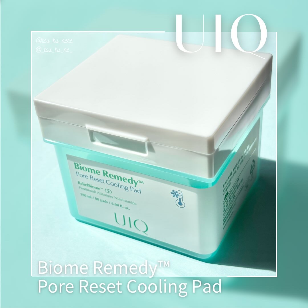 バイオームレメディポアリセットクーリングパッド/UIQ/トナーパッドを使ったクチコミ（1枚目）