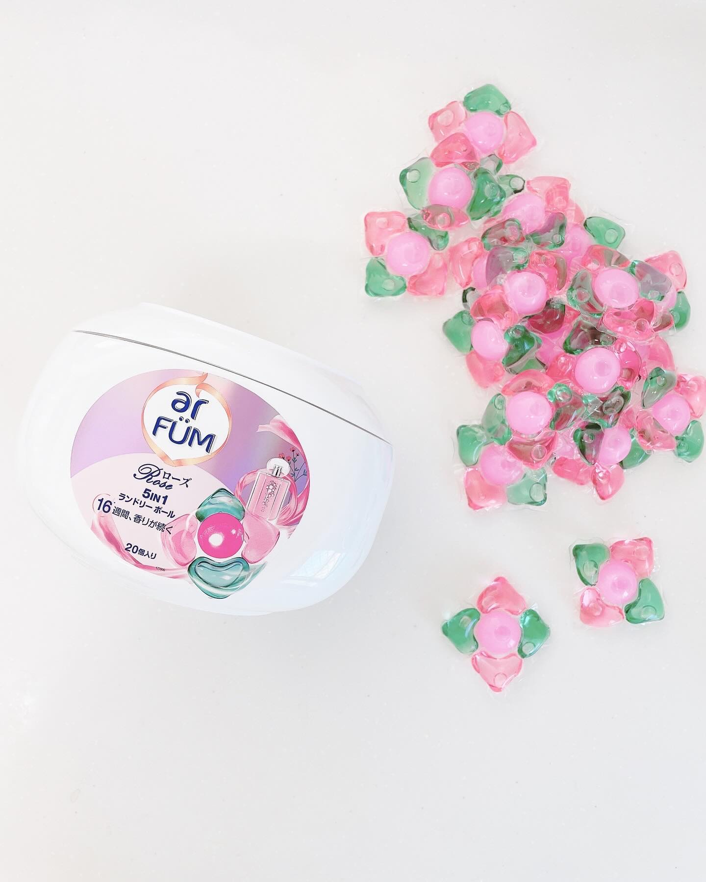 アモーレ ランドリーボール/arFUM/洗濯洗剤を使ったクチコミ（1枚目）