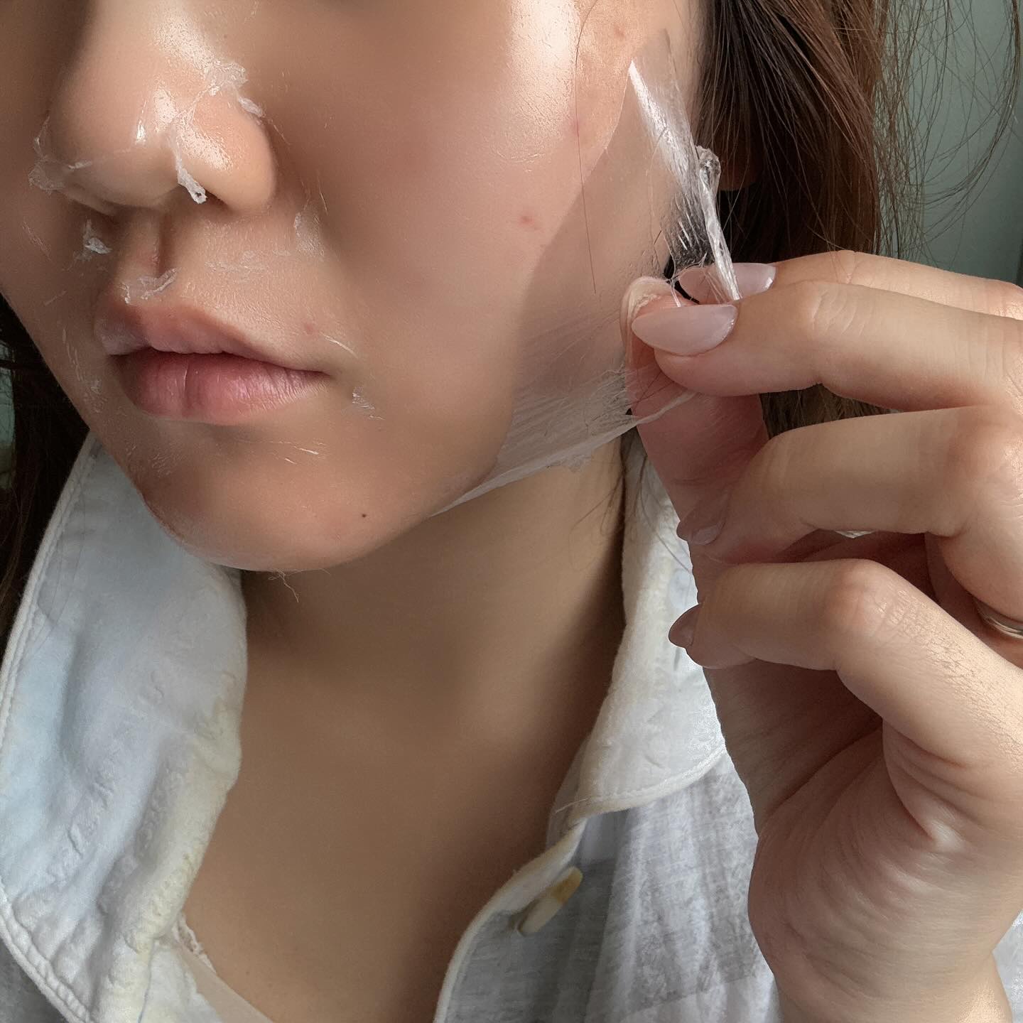 コラーゲンナイトラッピングマスク/MEDICUBE/洗い流すパック・マスクを使ったクチコミ（3枚目）