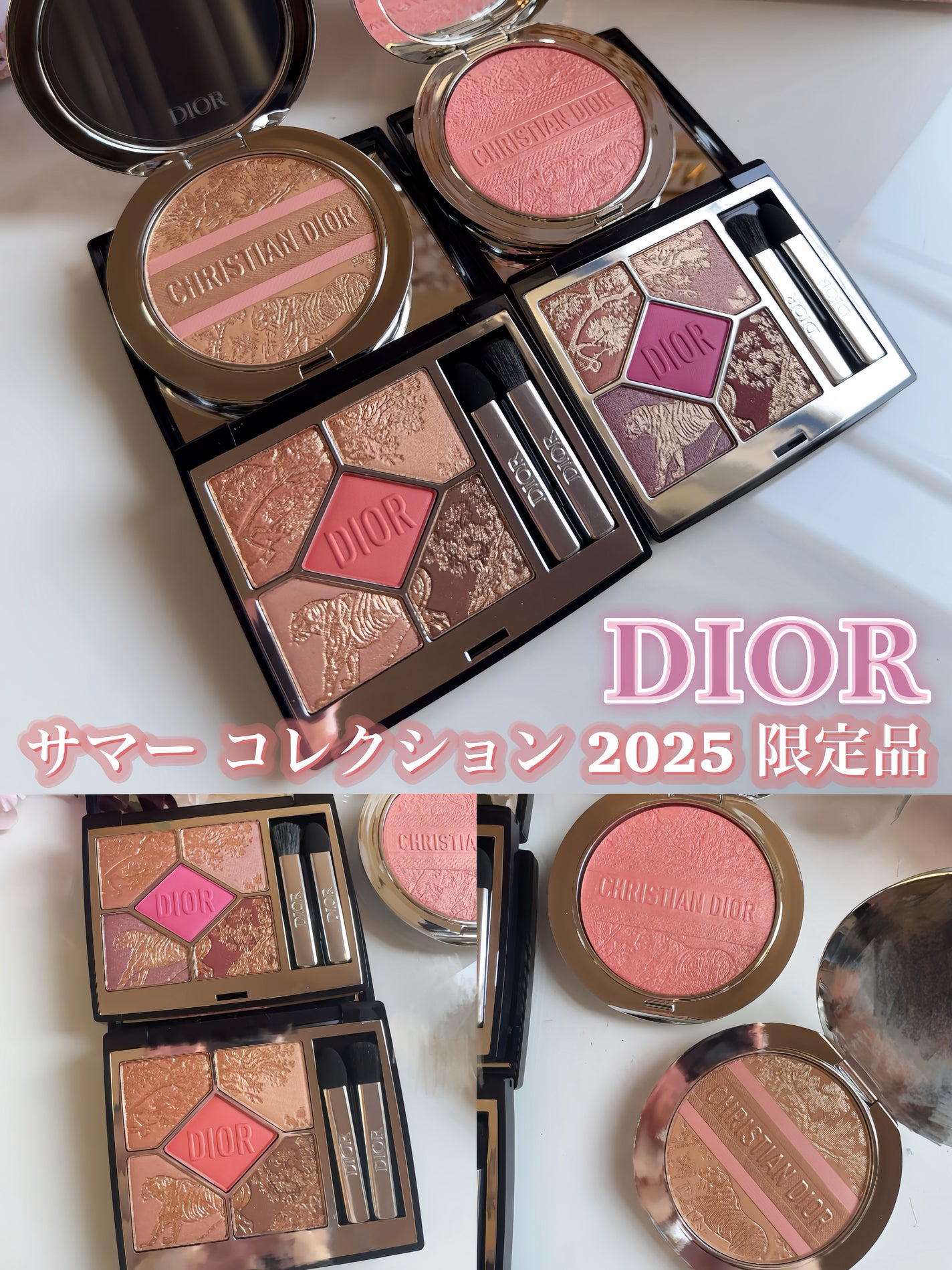 【旧】ディオールショウ サンク クルール(サマー コレクション 2025 限定品)/Dior/アイシャドウを使ったクチコミ(5枚目)
