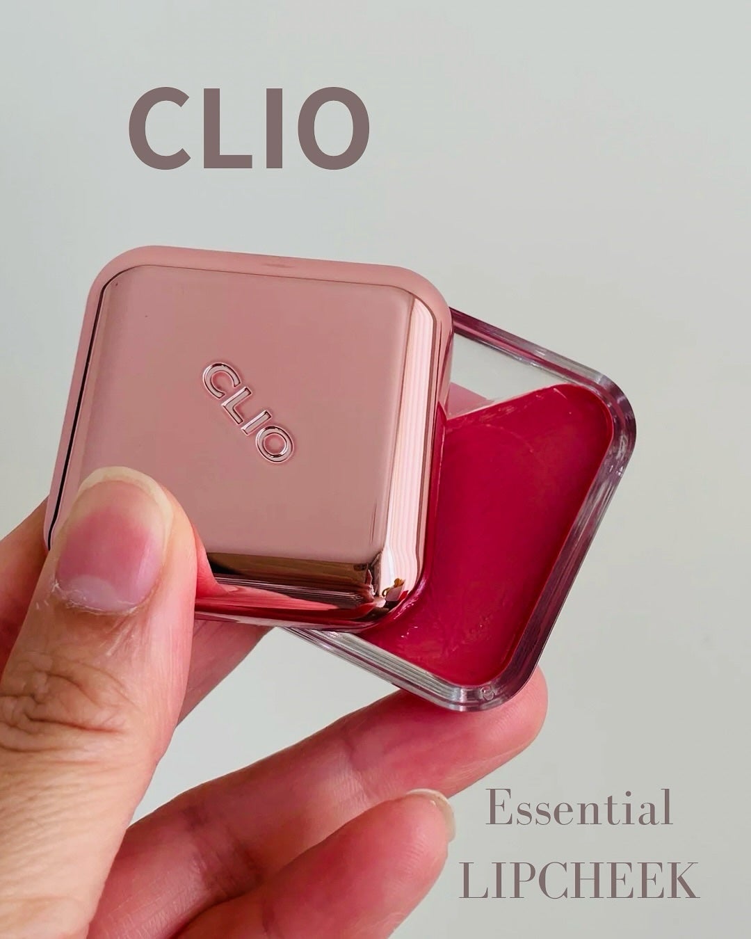 エッセンシャル リップチーク タップ/CLIO/ジェル・クリームチークを使ったクチコミ(1枚目)