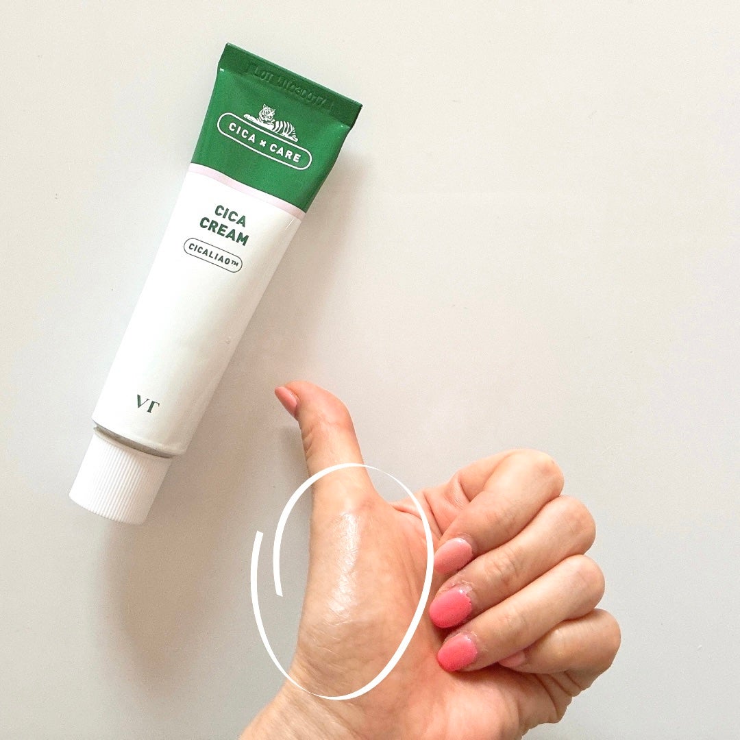 CICA クリーム/VT/フェイスクリームを使ったクチコミ(3枚目)