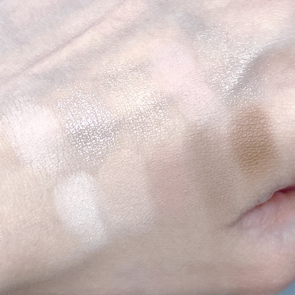 KM デイリートーンアイシャドウパレット/Kyumme/アイシャドウパレットを使ったクチコミ（3枚目）