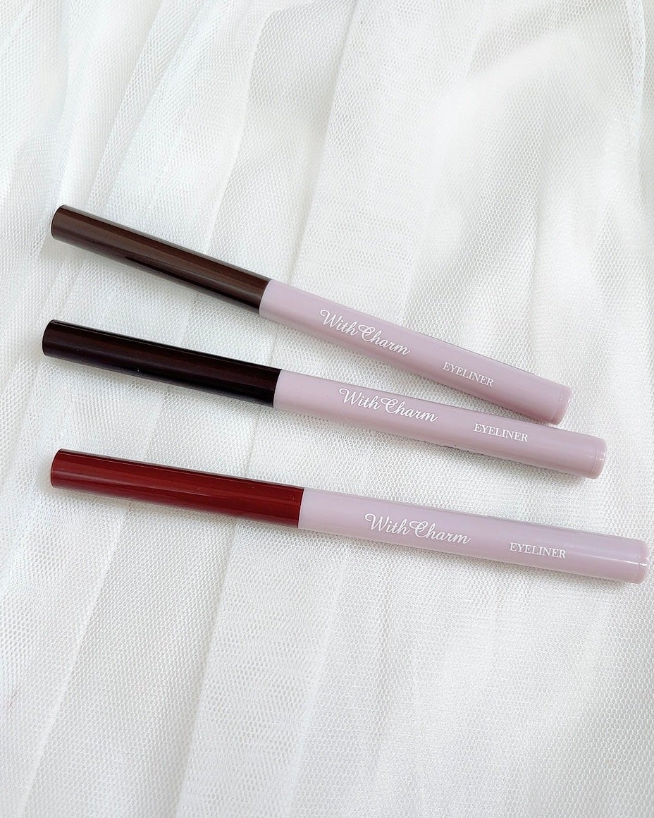 &.Wチャーム アイライナー/DAISO/ペンシルアイライナーを使ったクチコミ(2枚目)