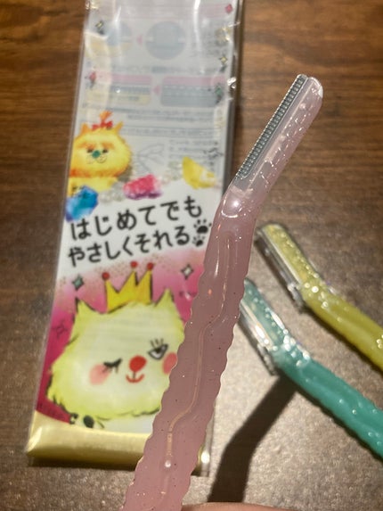 ピアニィ 敏感肌まゆ用 3本入り/ピアニィ/シェーバーを使ったクチコミ(3枚目)