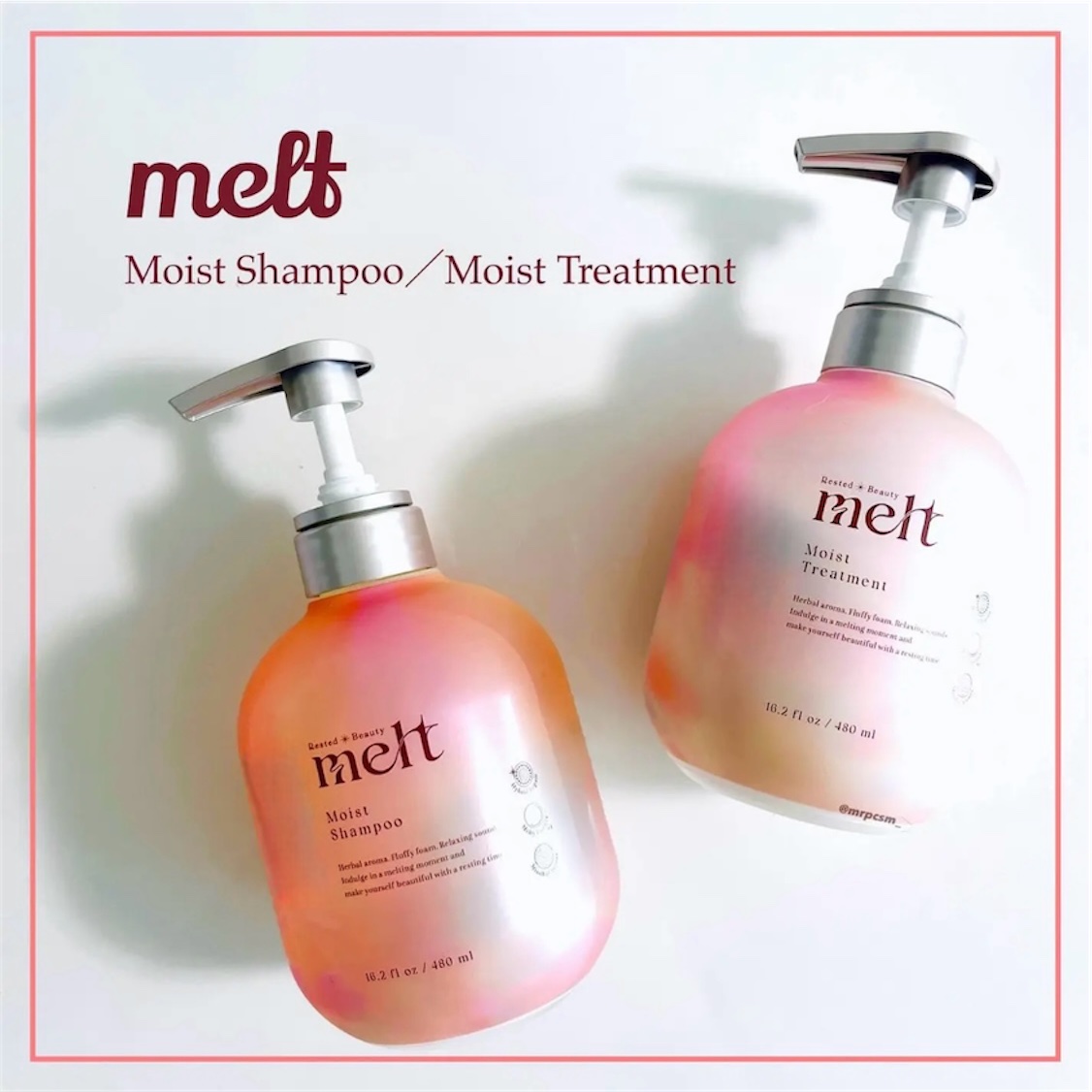 メルト モイストシャンプー／トリートメント/melt/市販シャンプーを使ったクチコミ（1枚目）