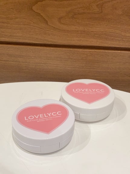 ピンクカバーエッセンスサンクッション/LOVELYCC/クッションファンデーションを使ったクチコミ(1枚目)