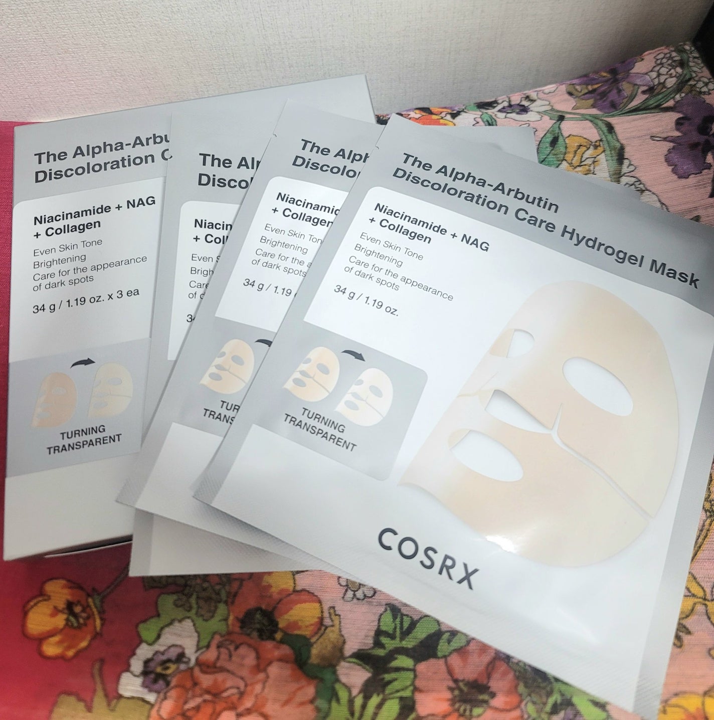 RXザ・アルファ アルブチン ハイドロゲルパック/COSRX/シートマスク・パックを使ったクチコミ(1枚目)