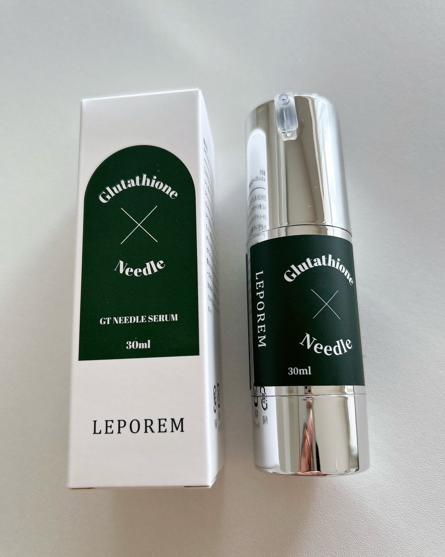 ニードルセラム グルタチオン/LEPOREM/美容液を使ったクチコミ(1枚目)