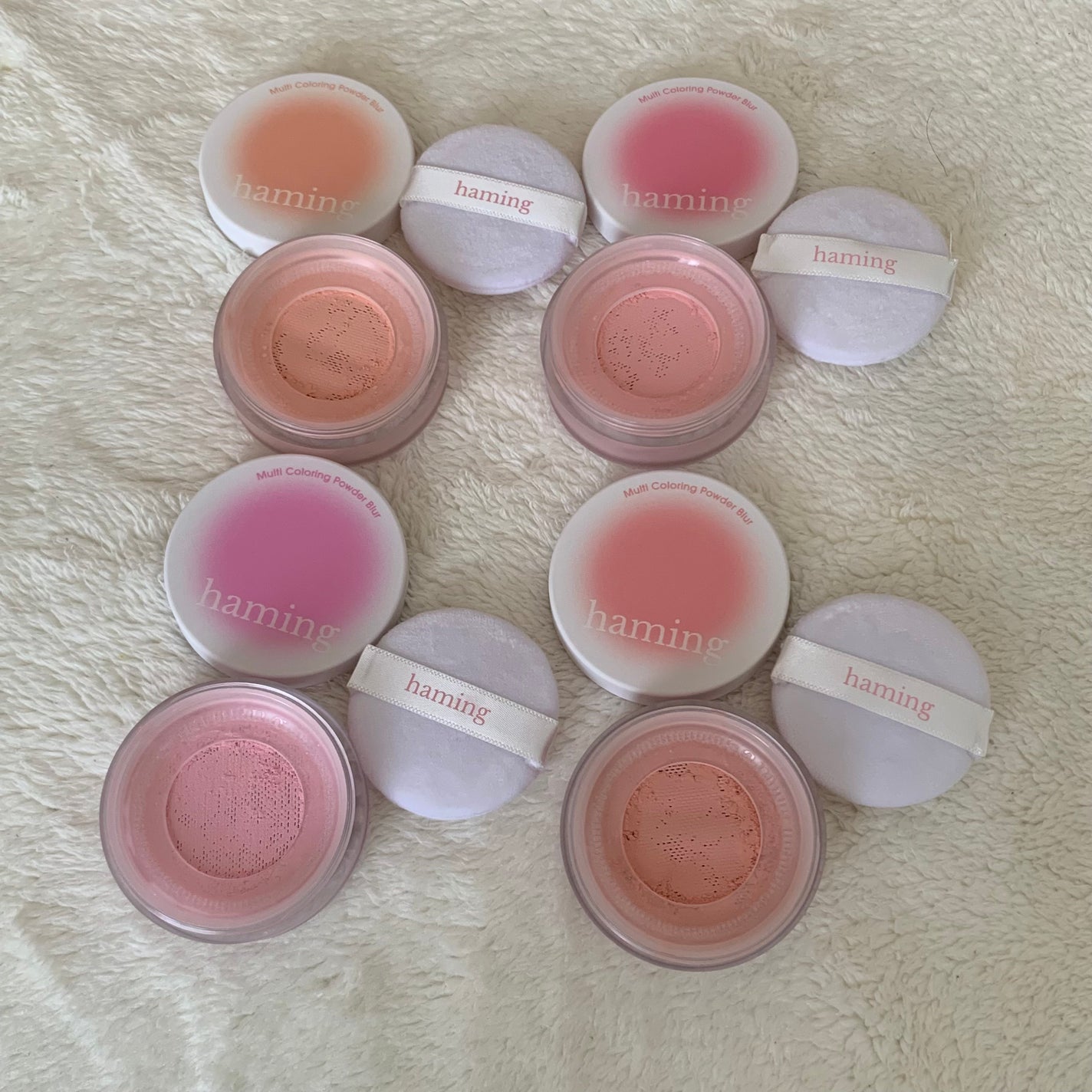 マルチカラーリングパウダーブラー/haming/パウダーチークを使ったクチコミ(2枚目)