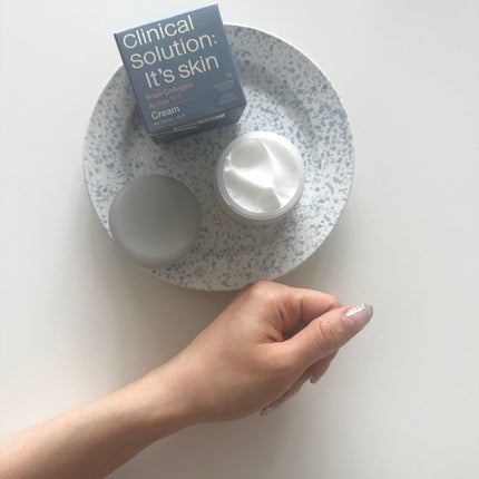 スネイルコラーゲンアクティブクリーム/It's skin/フェイスクリームを使ったクチコミ(5枚目)