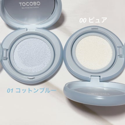 ブラーフィニッシュサンクッション/TOCOBO/日焼け止めパウダーを使ったクチコミ(2枚目)