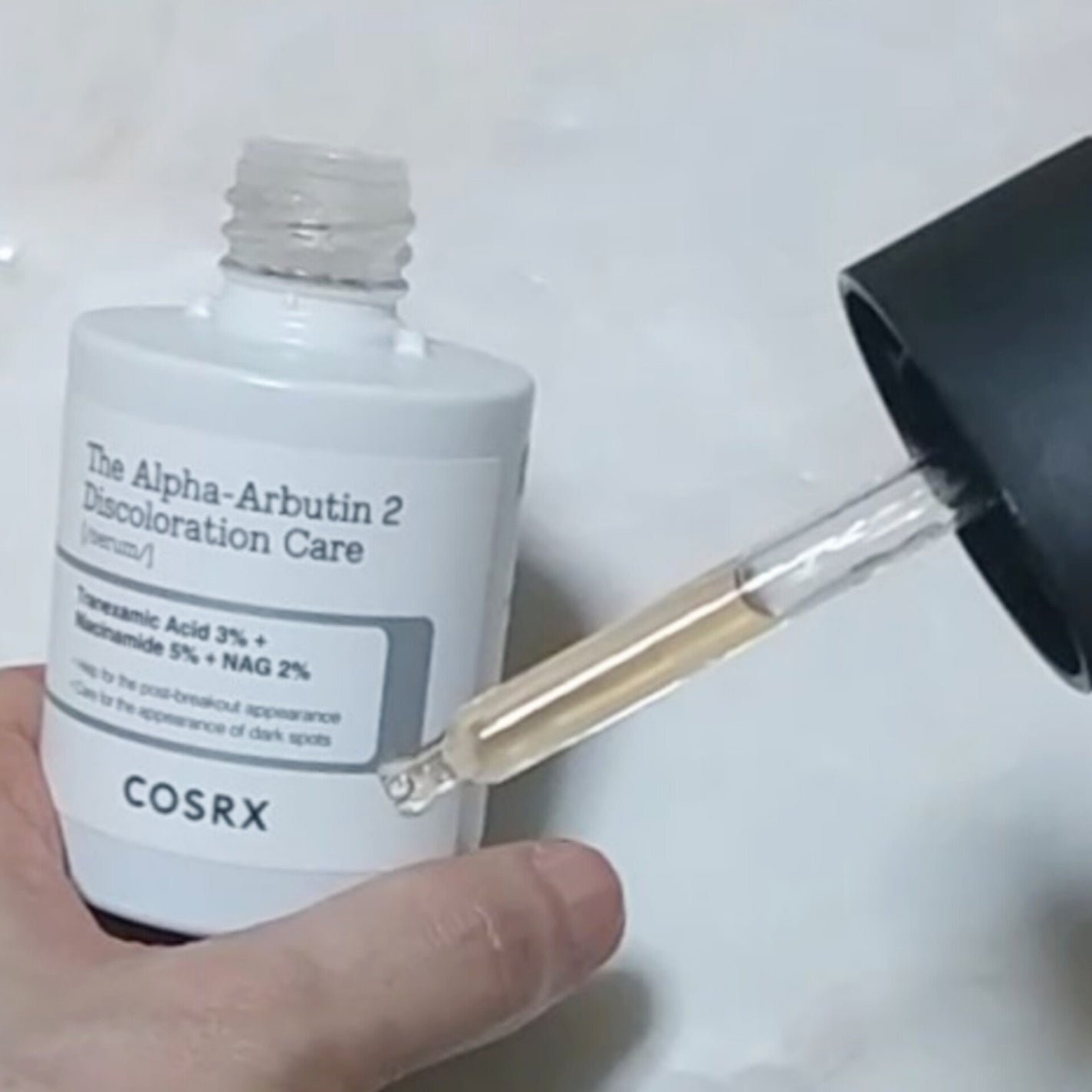 RXザ・アルファアルブチン2 ニキビ跡ケアセラム/COSRX/美容液を使ったクチコミ(3枚目)