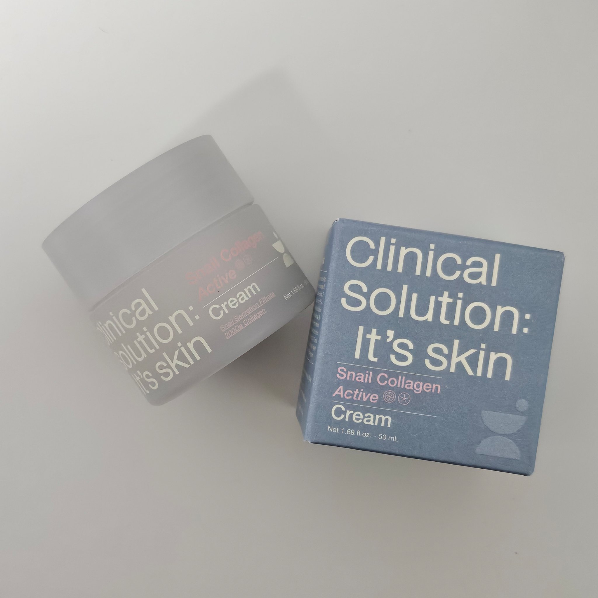 スネイルコラーゲンアクティブクリーム/It's skin/フェイスクリームを使ったクチコミ（1枚目）