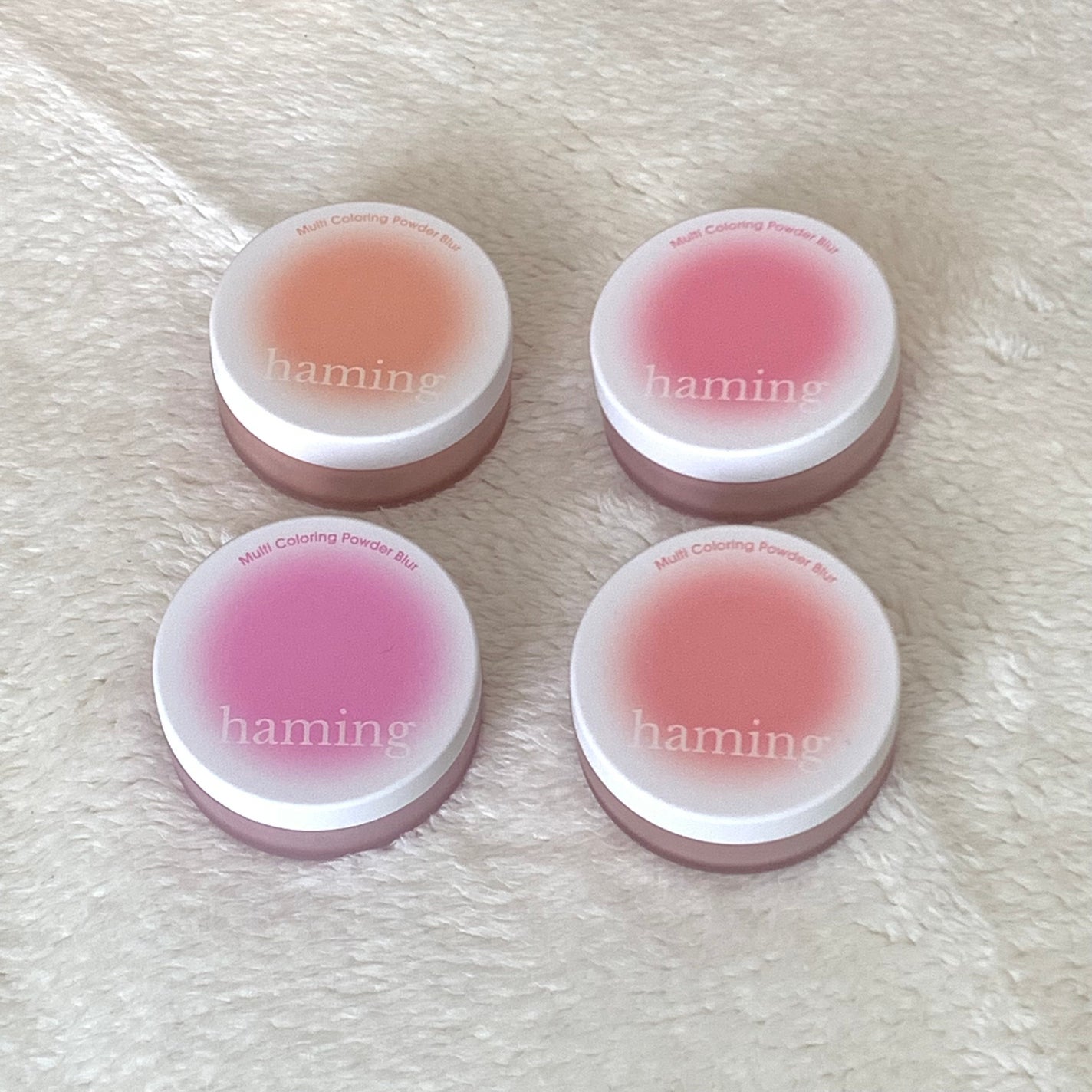 マルチカラーリングパウダーブラー/haming/パウダーチークを使ったクチコミ(1枚目)