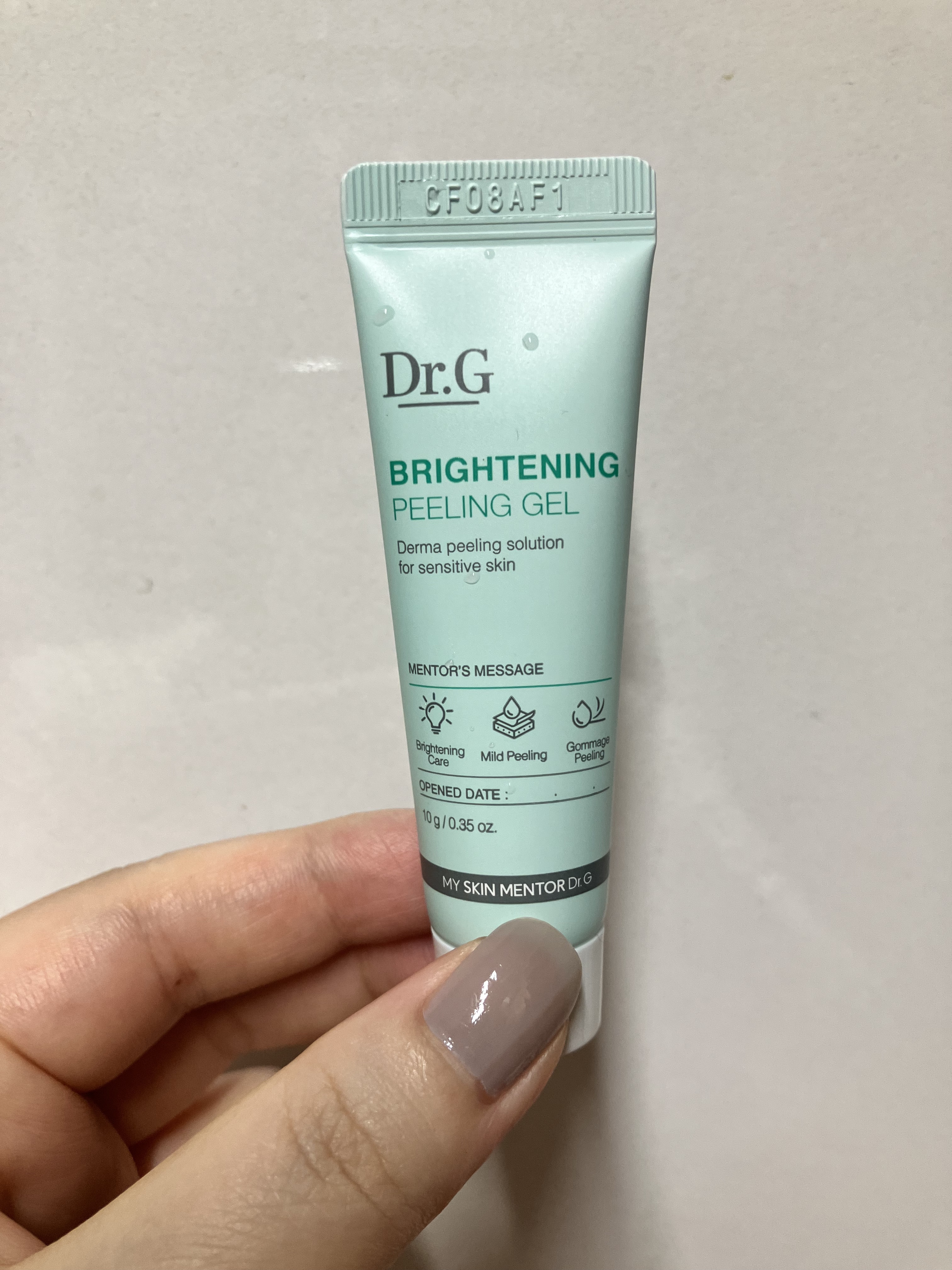 ブライトニングピーリングジェル/Dr.G/ピーリングを使ったクチコミ（1枚目）