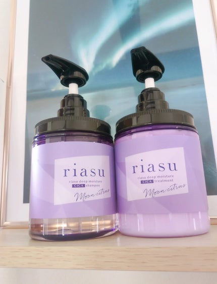リアス ディープ モイスチャー シカ シャンプー/トリートメント/riasu/市販シャンプーを使ったクチコミ(1枚目)