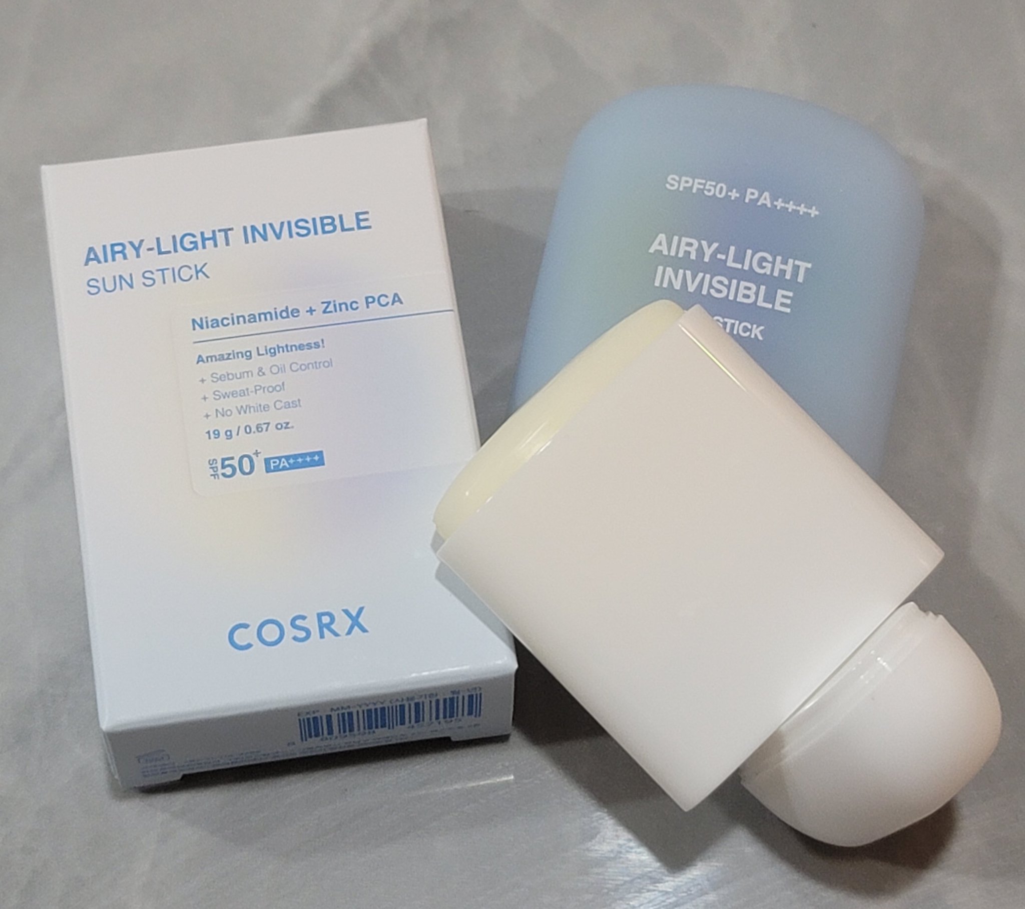 エアリーライト 透明UVスティック/COSRX/日焼け止めスティックを使ったクチコミ（2枚目）