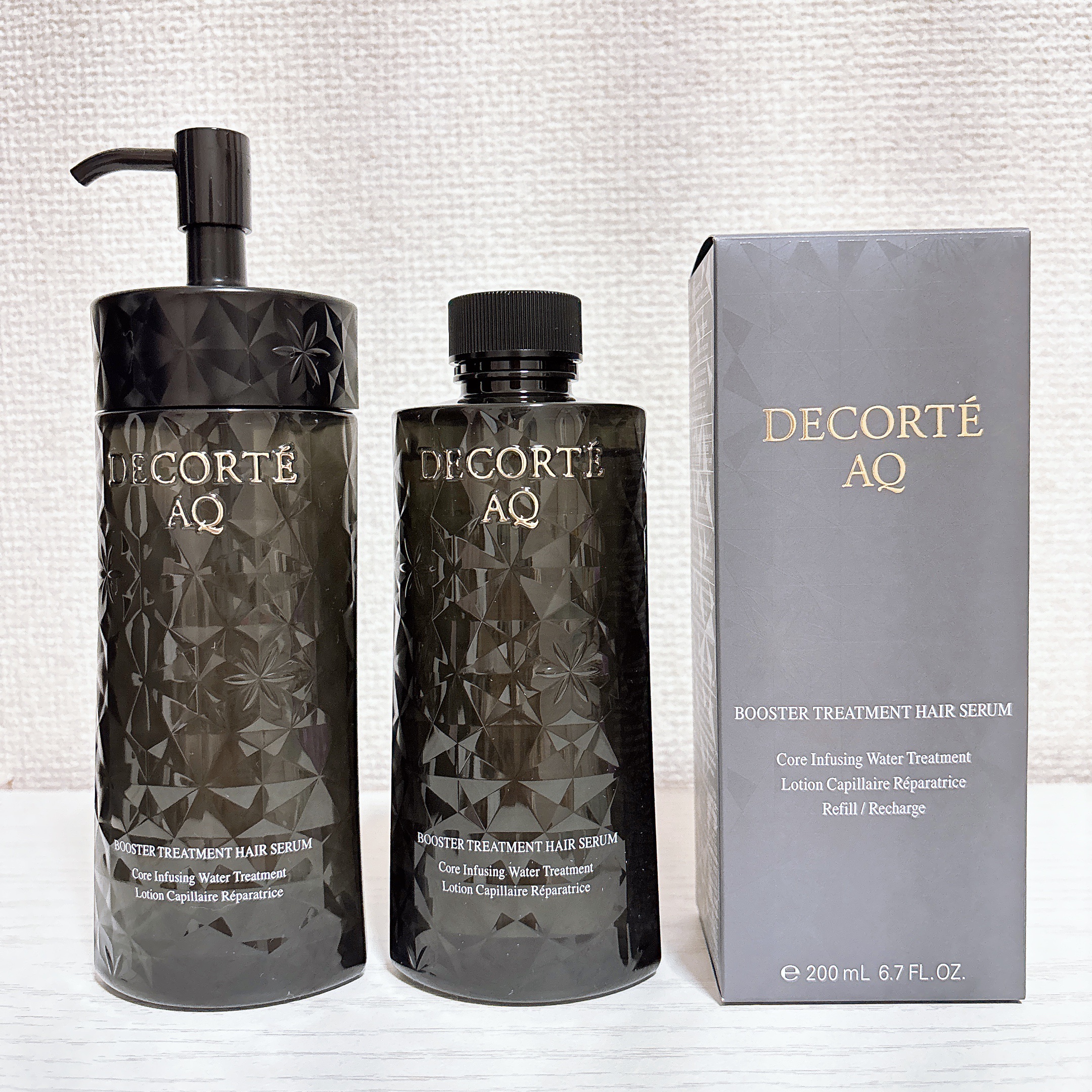 ＡＱ ブースティング トリートメント ヘアセラム/DECORTÉ/洗い流すヘアトリートメントを使ったクチコミ（3枚目）