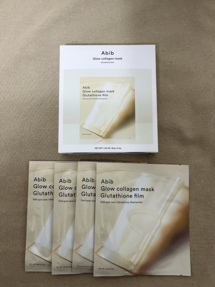グルタチオンフィルムコラーゲンマスク/Abib /シートマスク・パックを使ったクチコミ(1枚目)