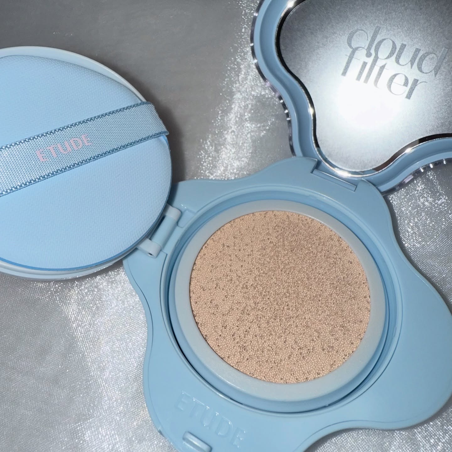 クラウドフィルタークッション/ETUDE/クッションファンデーションを使ったクチコミ（2枚目）