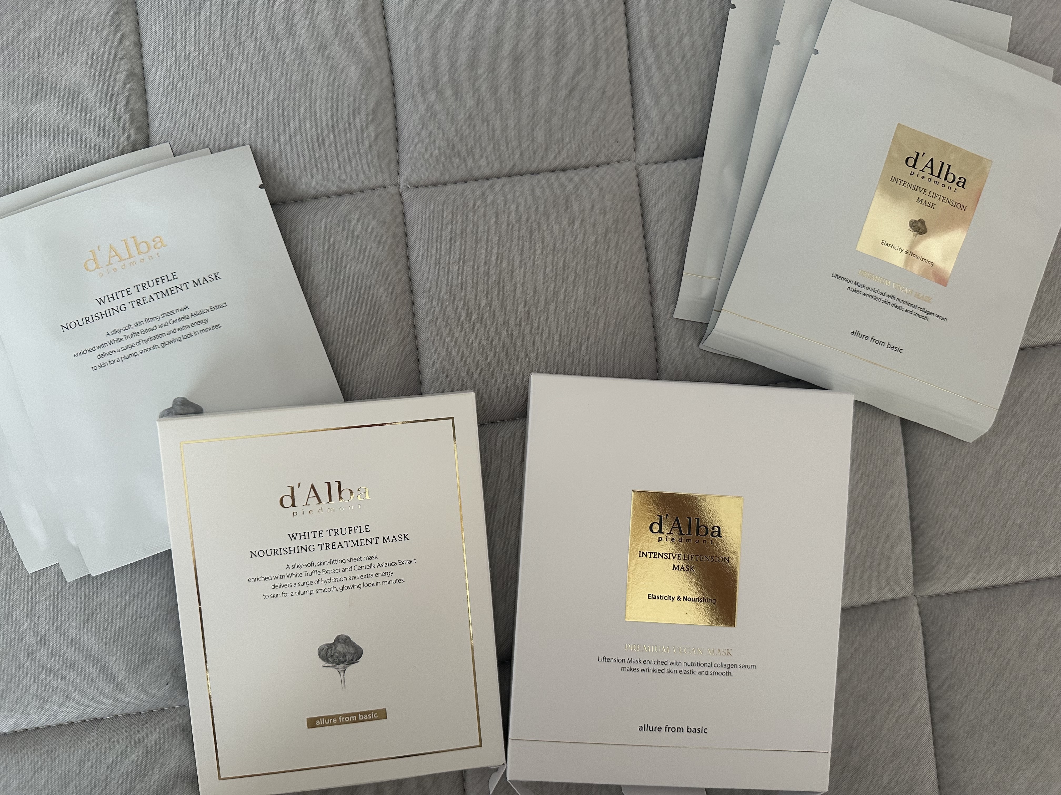 ホワイトトリュフナリシングトリートメントマスク/ダルバ/シートマスク・パックを使ったクチコミ（1枚目）