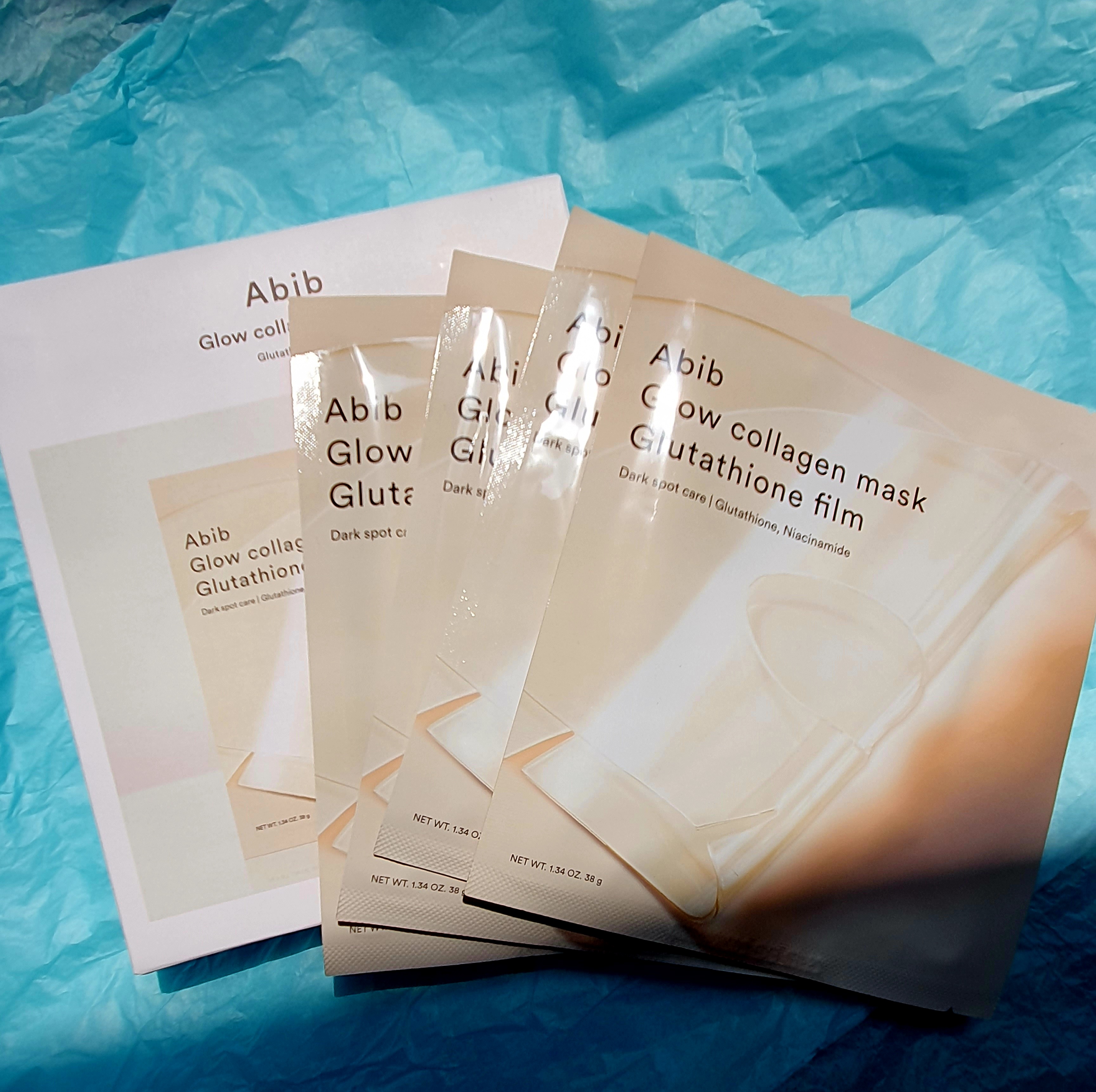 グルタチオンフィルムコラーゲンマスク/Abib /シートマスク・パックを使ったクチコミ（1枚目）