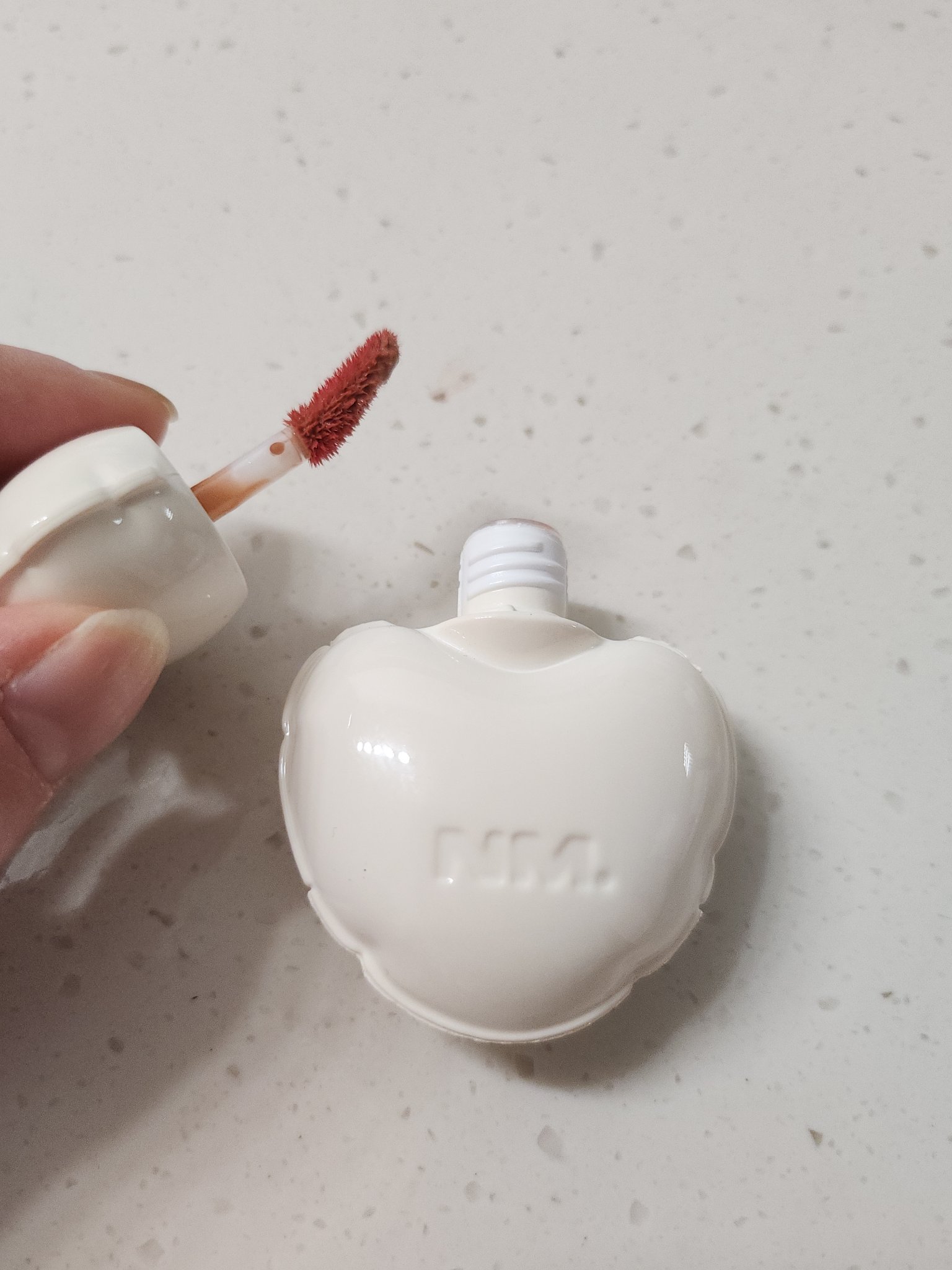 ネーミング グロウ ハートリップティント/NAMING./リップティントを使ったクチコミ（3枚目）