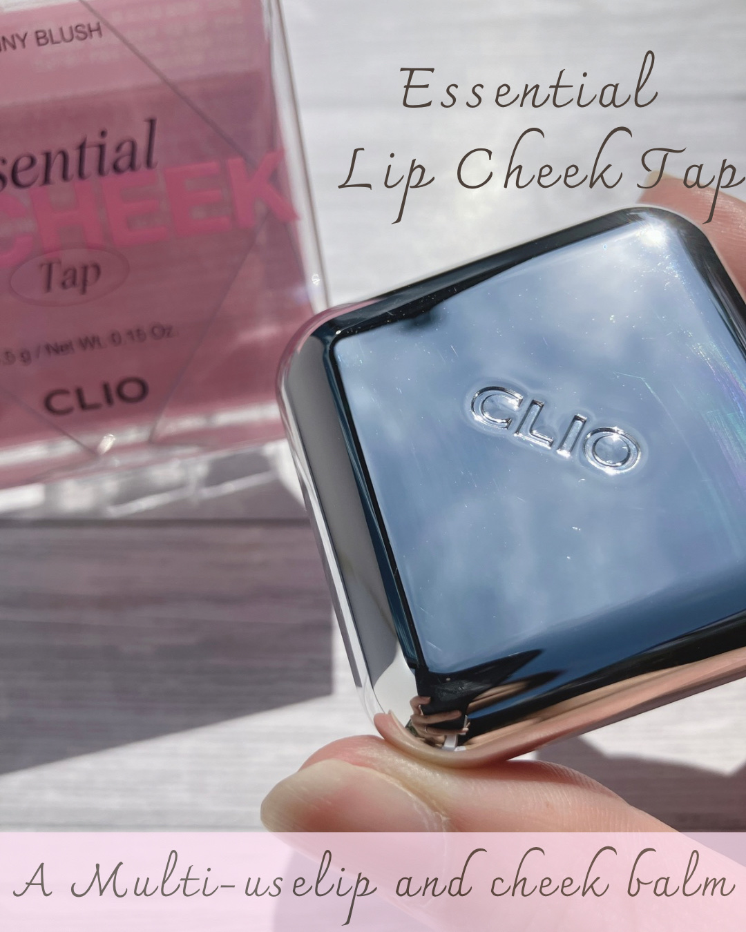 エッセンシャル リップチーク タップ/CLIO/ジェル・クリームチークを使ったクチコミ（1枚目）