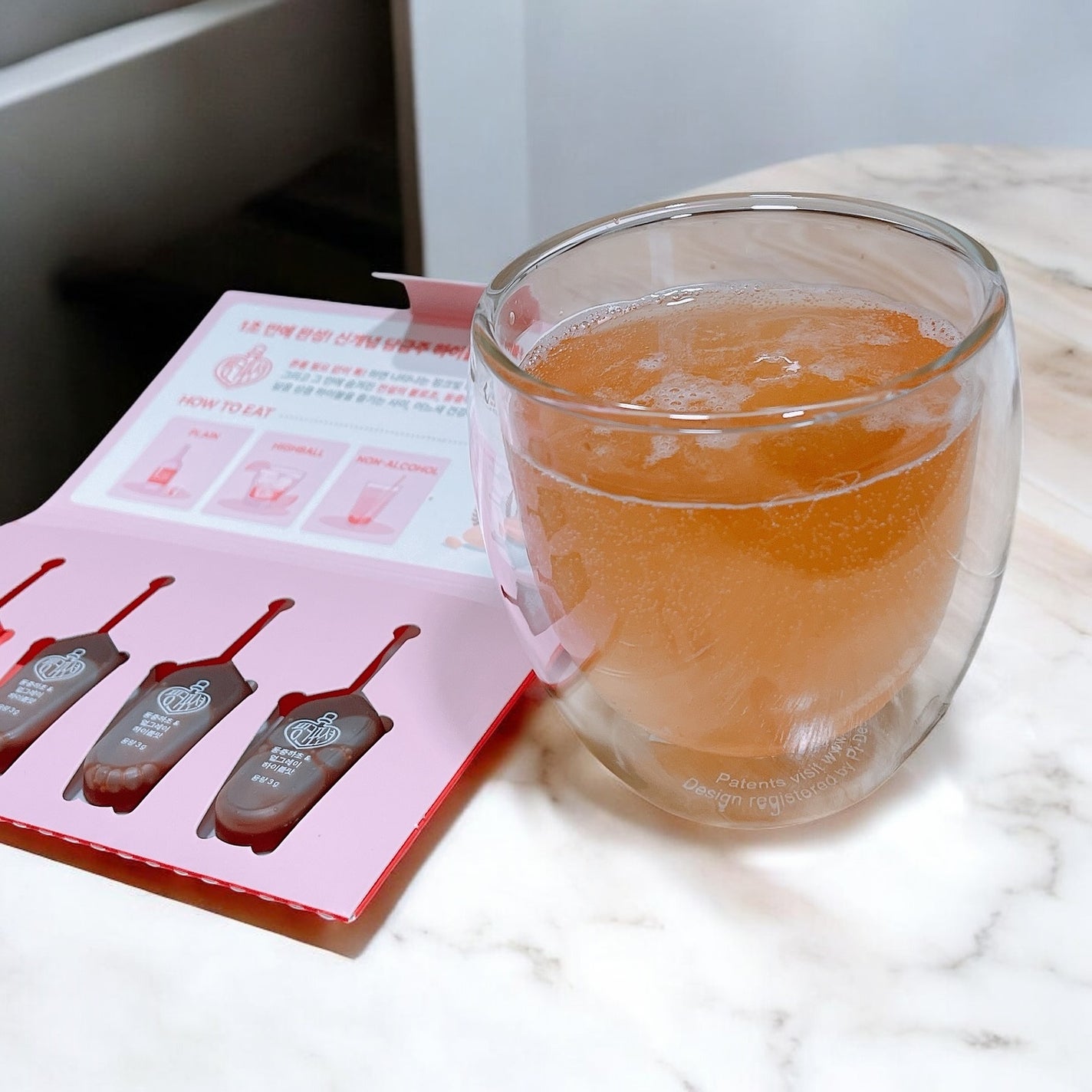 飲める美容ピンクDIYドリンク ピンクポーション ゼロカロリー・冬虫夏草/PINK POTION /美容ドリンクを使ったクチコミ(7枚目)