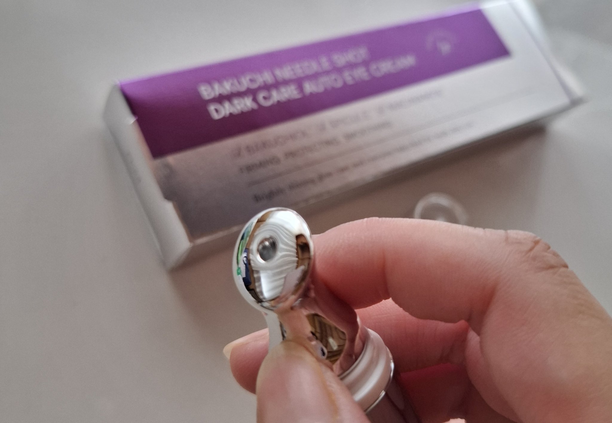 BAKUCHI NEEDLE SHOT DARK CARE AUTO EYE CREAM/LIALUSTER/アイケア・アイクリームを使ったクチコミ（2枚目）