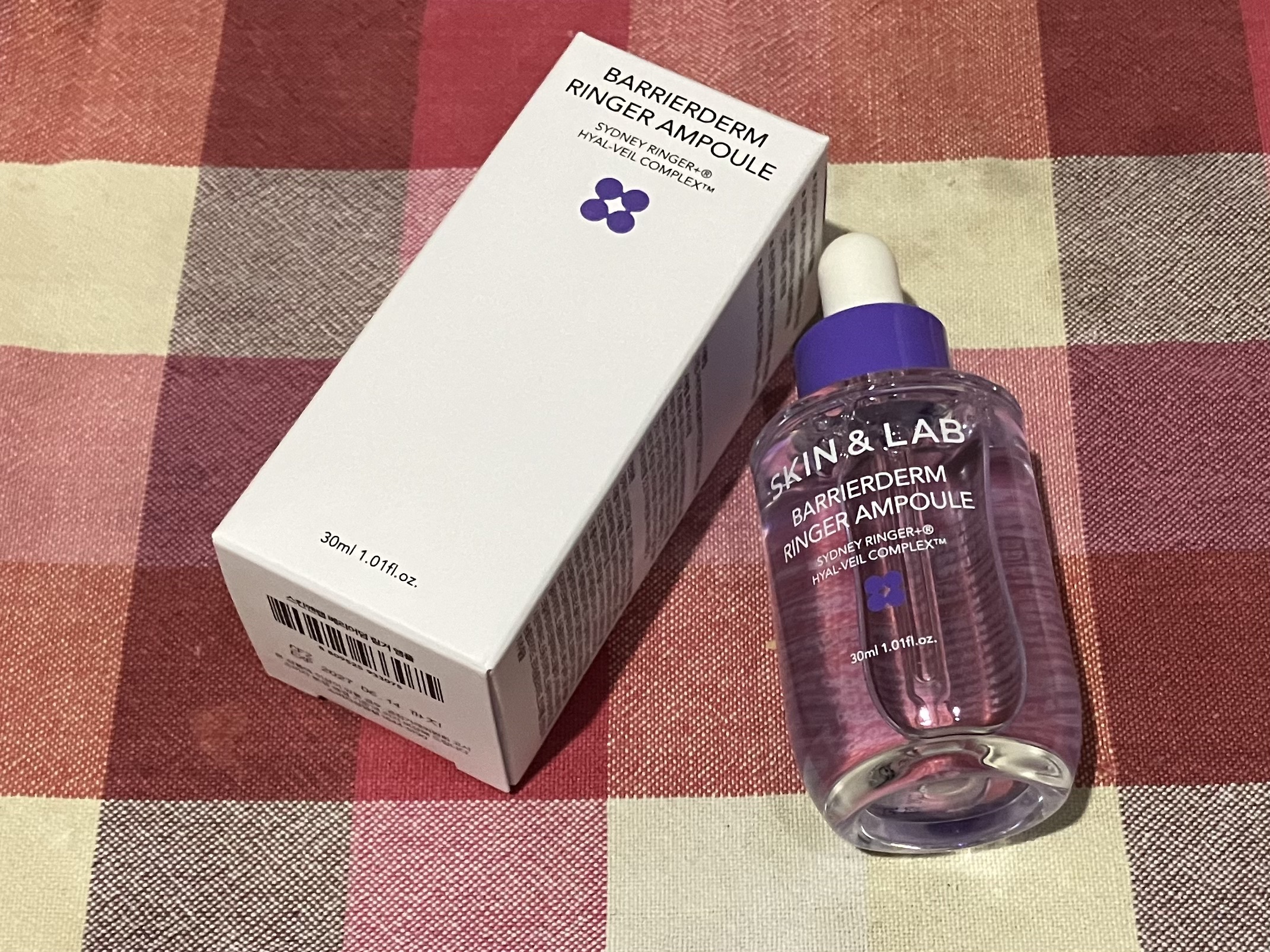 バリアダームリンガーアンプル/SKIN&LAB/美容液を使ったクチコミ（2枚目）