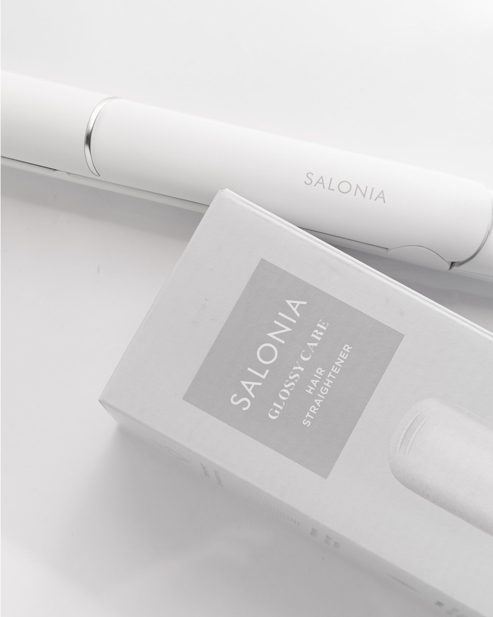 グロッシーケア ストレートヘアアイロン/SALONIA/ストレートアイロンを使ったクチコミ（1枚目）