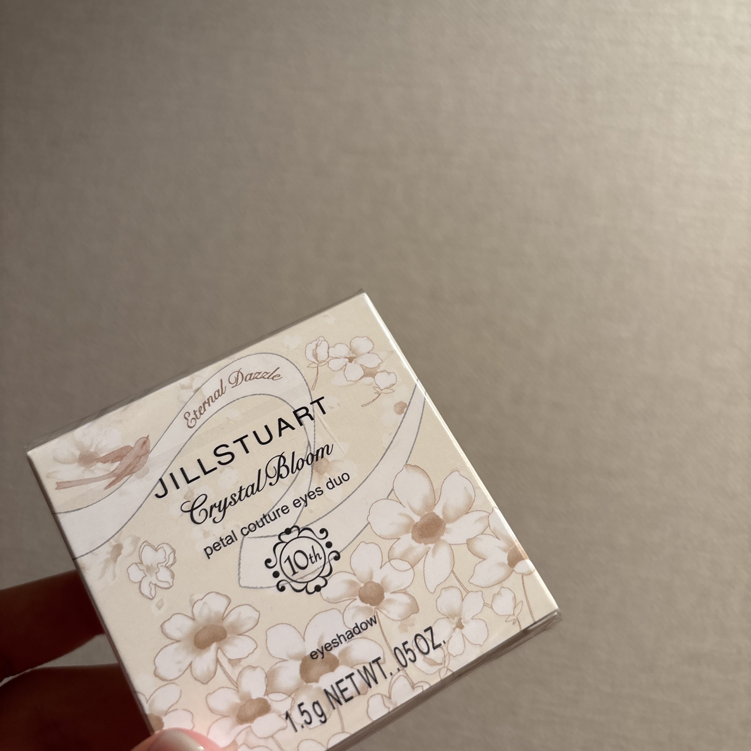 ジルスチュアート クリスタルブルーム ペタルクチュールアイズ デュオ/JILL STUART/アイシャドウパレットを使ったクチコミ（3枚目）