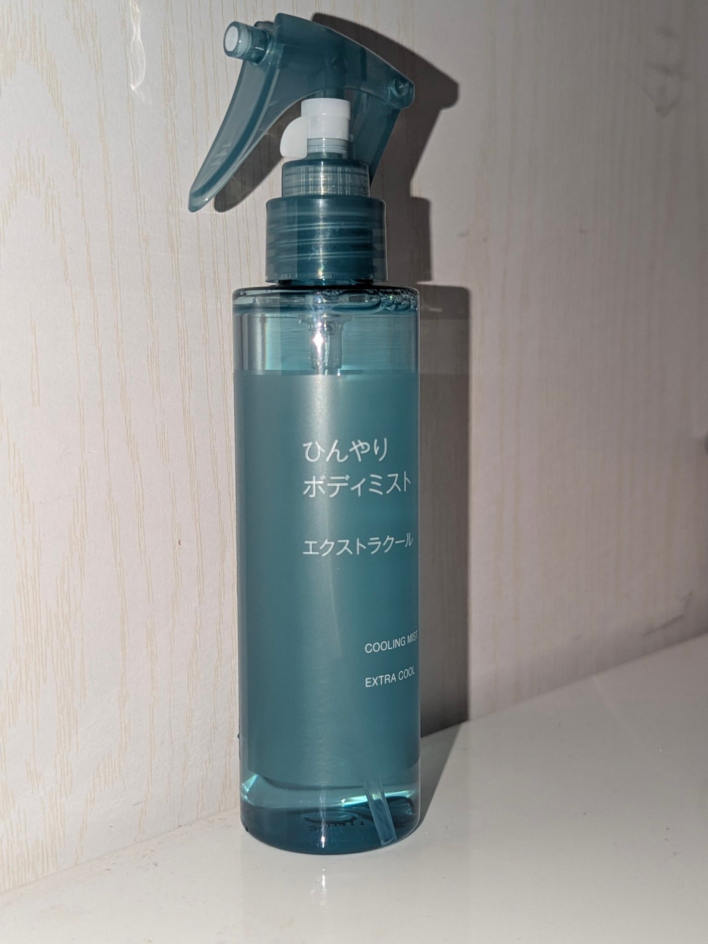 ひんやりボディミスト エクストラクール/無印良品/デオドラント・制汗剤を使ったクチコミ(2枚目)