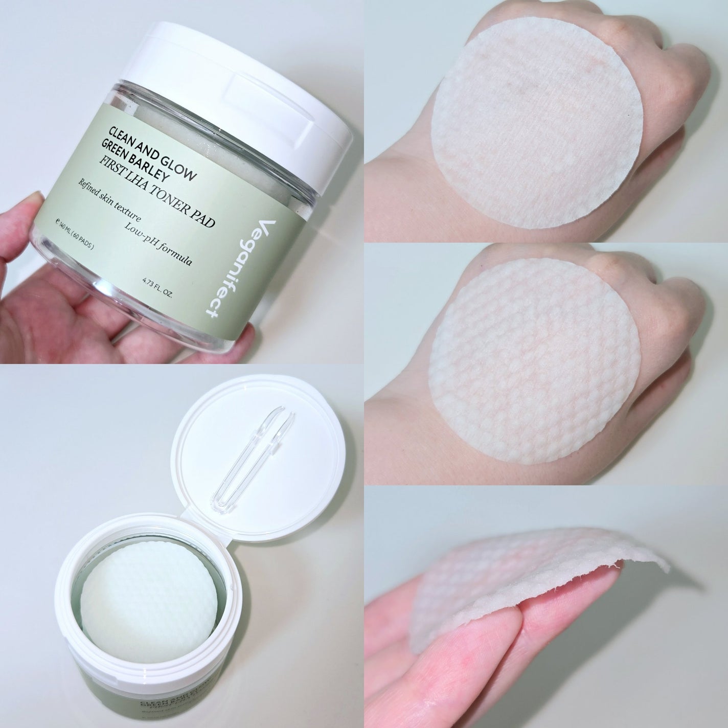 青麦ファーストLHAトナーパッド/Veganifect/トナーパッドを使ったクチコミ(2枚目)